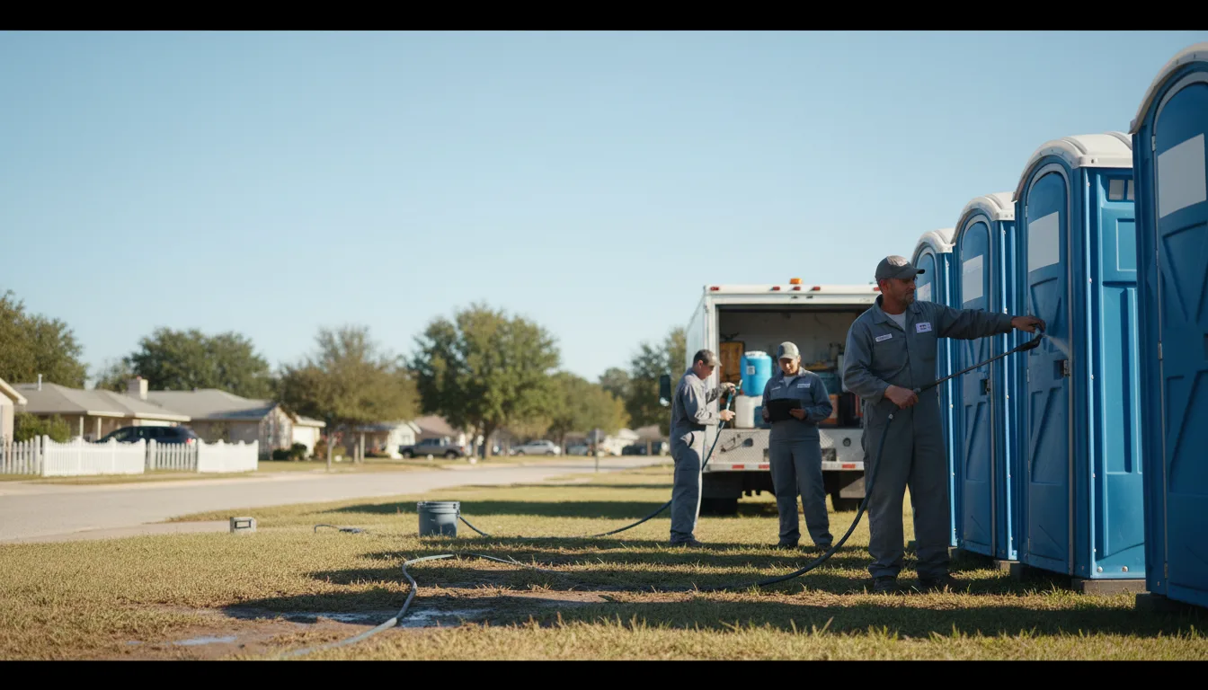 Long-Term Portable Toilet Rental in Mount Pleasant, MI near me